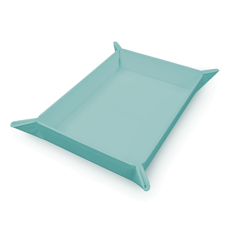 Vivid Magnetic Folding Dice Tray - Light Blue