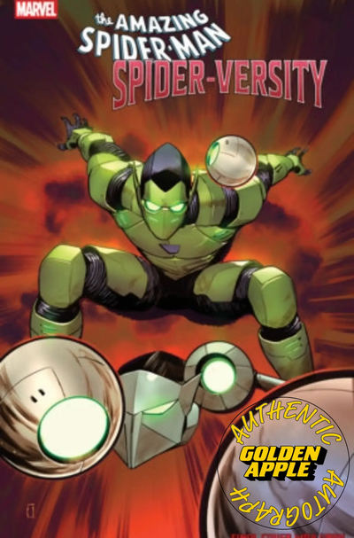 Amazing Spider-Man Spider-Versity #1 B Juan Frigeri Ultimate Farewell Variant SIGNED Jordan Morris (04/22/2026) Marvel