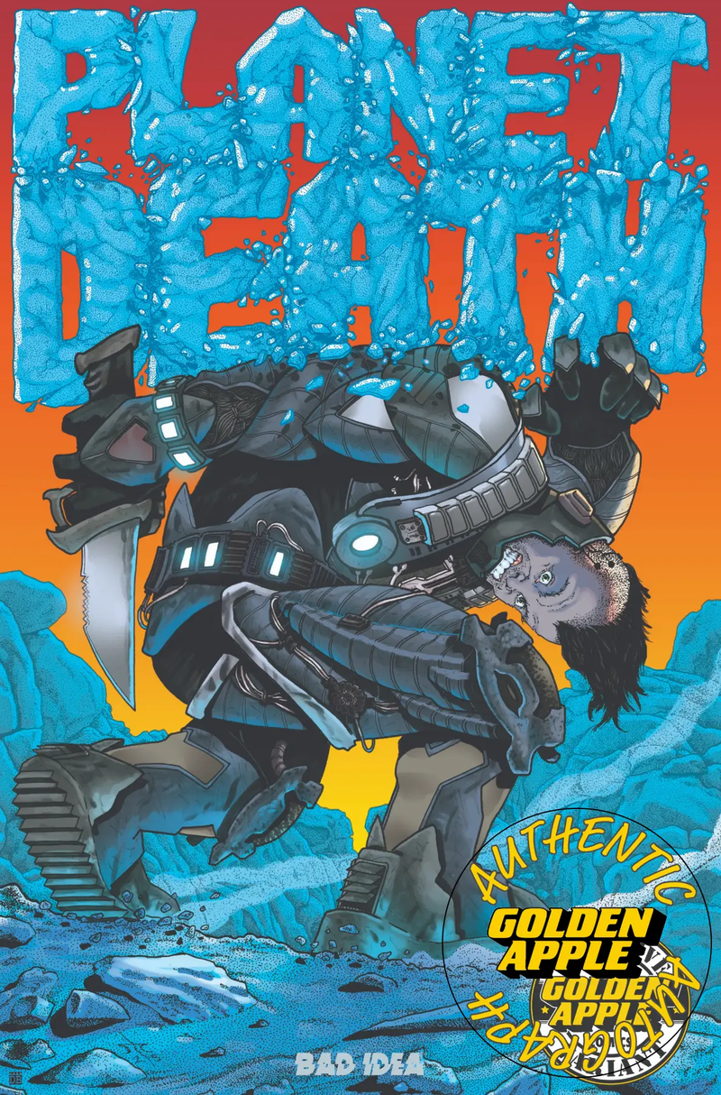 Planet Death #1 (Of 4) Hulk Annual 1 Homage SIGNED Shahin Chandrasoma Derek Colstad (07/09/2025) Bad Idea