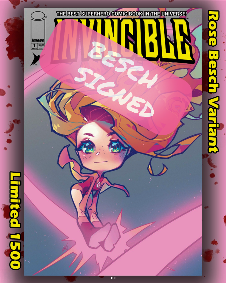 Invincible Reprint #1  Besch Signed Pre-Order