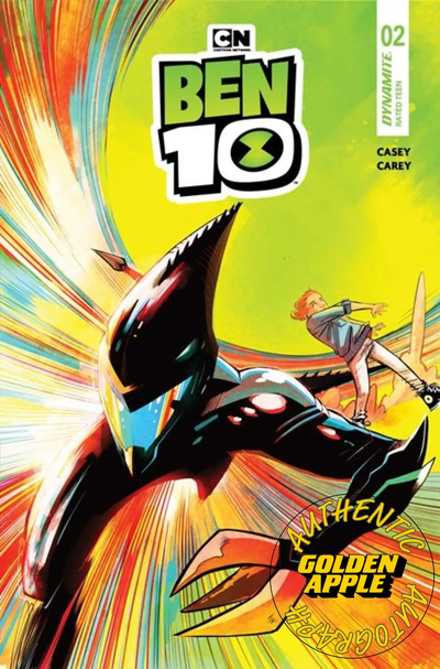 Ben 10 #2 D Sebastian Piriz Variant SIGNED Joe Casey (06/10/2026) Dynamite