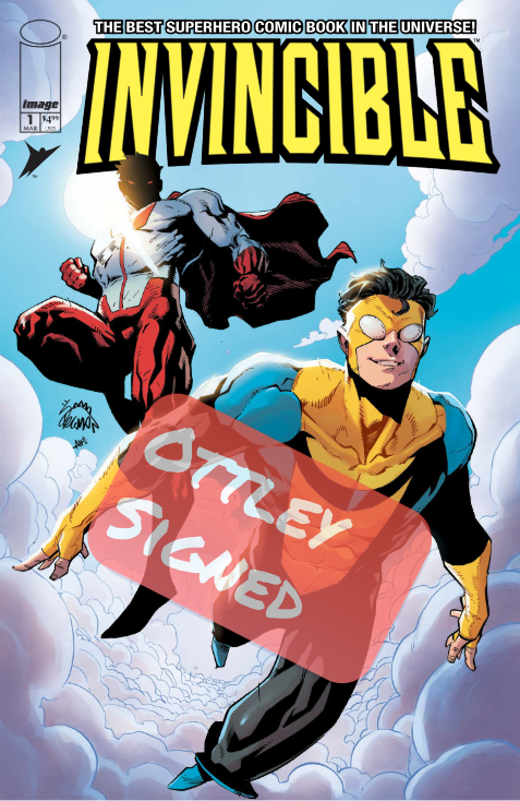 Invincible #1 Ryan Stegman Exclusive Ottley Signed  - PREORDER