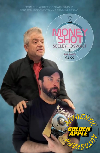 Money Shot Big Bang #1 (Of 5) C SIGNED Patton Oswalt Homage Variant (05/14/2025) Vault