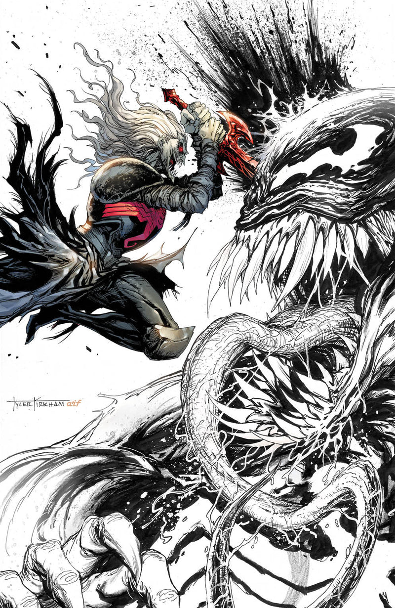 Venom #28 Unknown Comics Tyler Kirkham Exclusive Color Splash Secret Virgin Var