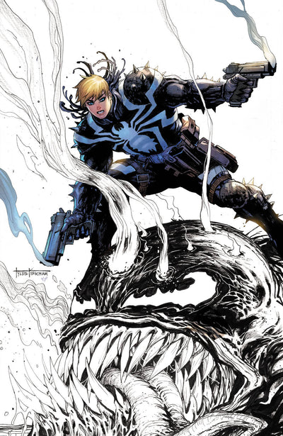 Venom #29 Unknown Comics Tyler Kirkham Exclusive Secret Color Splash Virgin Var