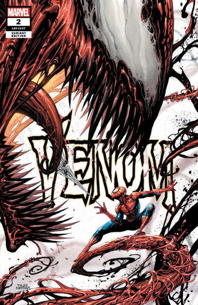 VENOM #2 UNKNOWN COMIC BOOKS EXCLUSIVE TYLER KIRKHAM CVR A 6/13/2018