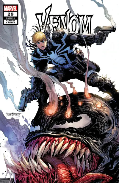 Venom #29 Tyler Kirkham Trade Variant Dylan Brock Agent (10/21/2020) Marvel