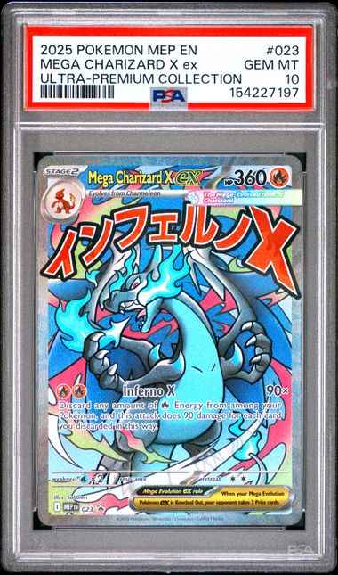 Mega Charizard ex Promo #023 PSA 10