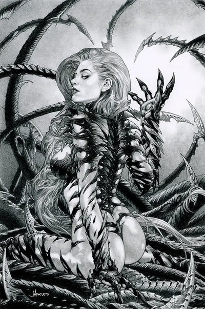 [BLACK &WHITE] WITCHBLADE #27 JAY ANACLETO EXCLUSIVE VIRGIN VAR (11/18/2026)
