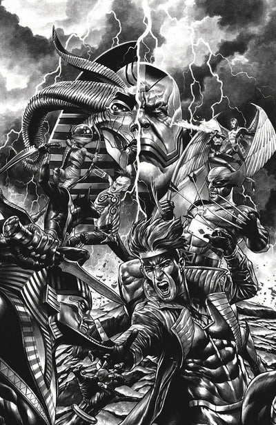 X Of Swords Destruction #1 Unknown Comics Mico Suayan Exclusive Virgin B&W Var (11/25/2020)