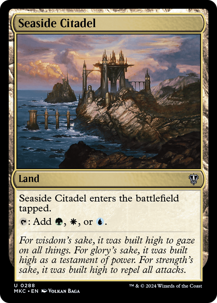 Seaside Citadel (MKC-288) - Murders at Karlov Manor Commander