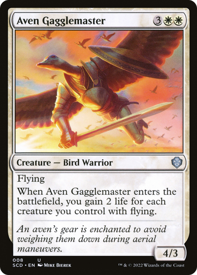 Aven Gagglemaster (SCD-008) - Starter Commander Decks