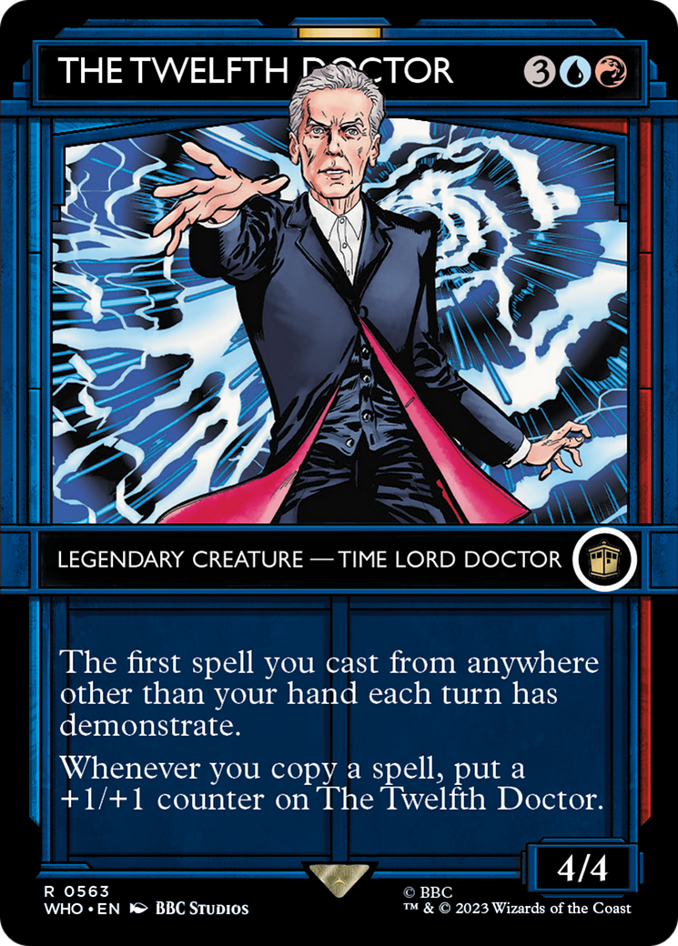The Twelfth Doctor (WHO-563) - Doctor Who: (Showcase) (Borderless) Foil