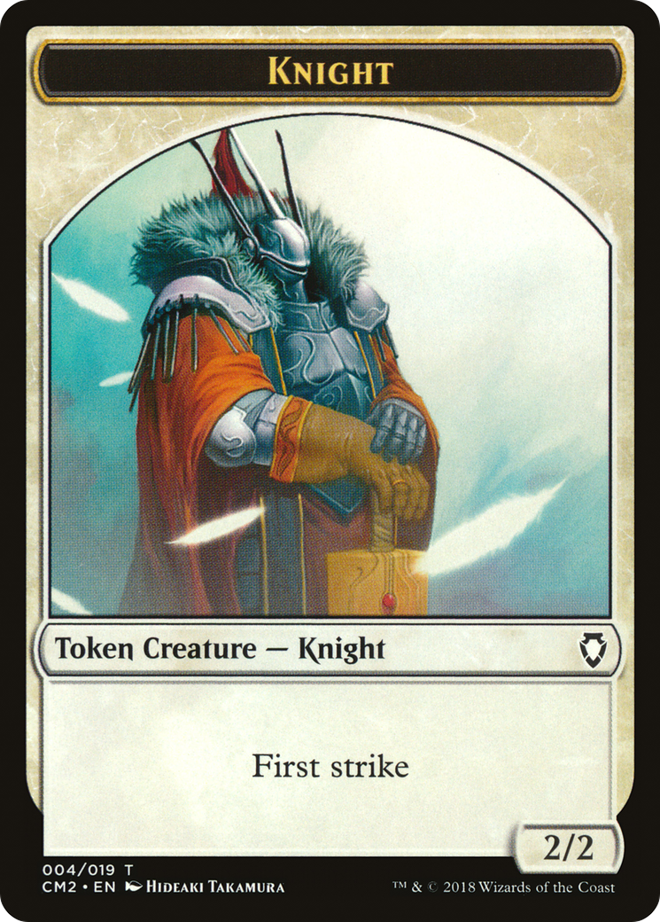 Knight (CM2-004) - Commander Anthology Volume II Tokens