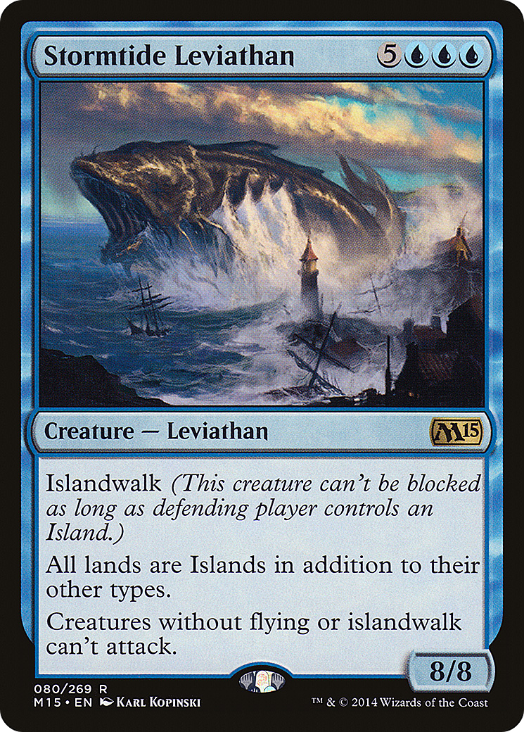 Stormtide Leviathan (M15-080) - Magic 2015 Foil