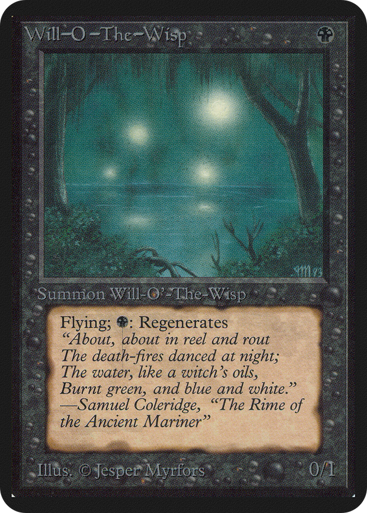 Will-o'-the-Wisp (LEA-135) - Limited Edition Alpha
