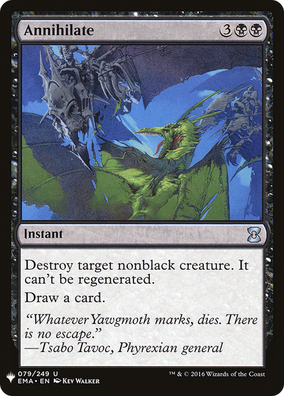 Annihilate (LIST-EMA-79) - The List