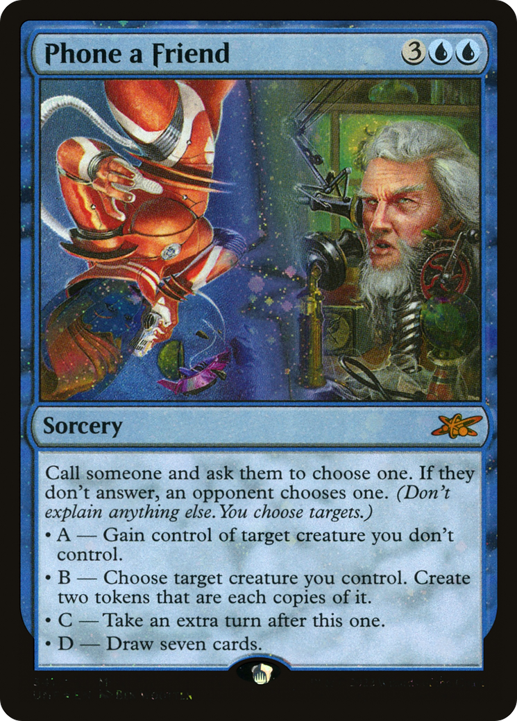 Phone a Friend (UNF-341) - Unfinity Foil