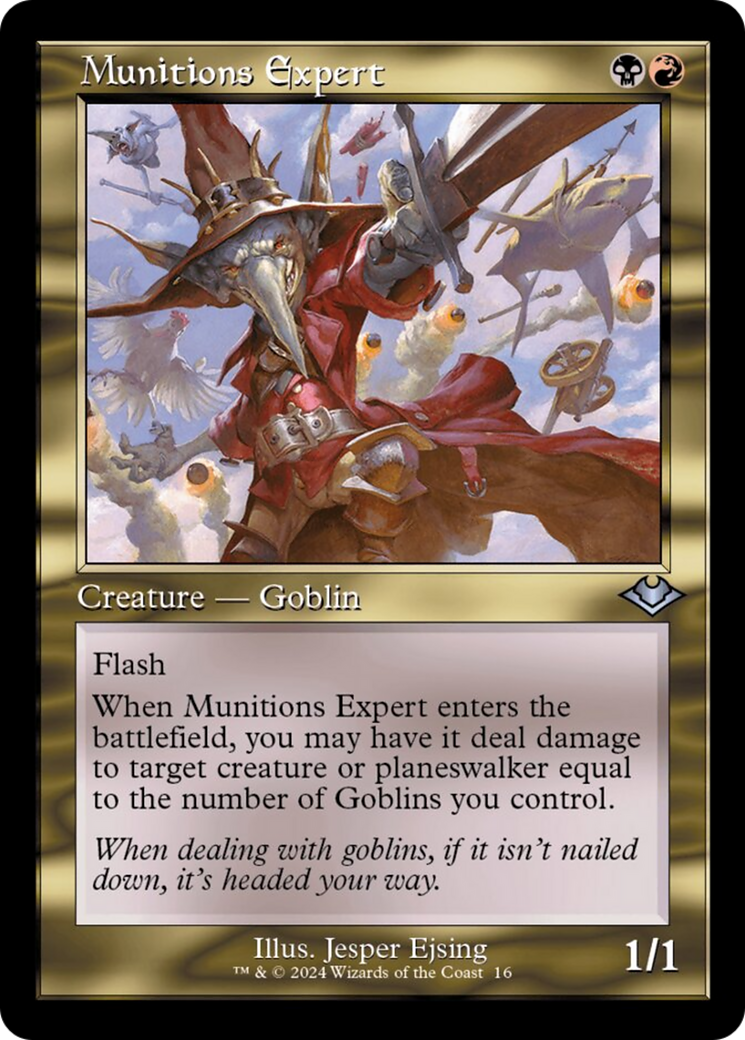 Munitions Expert (Retro Frame) (MH1-016) - Modern Horizons 2 Timeshifts