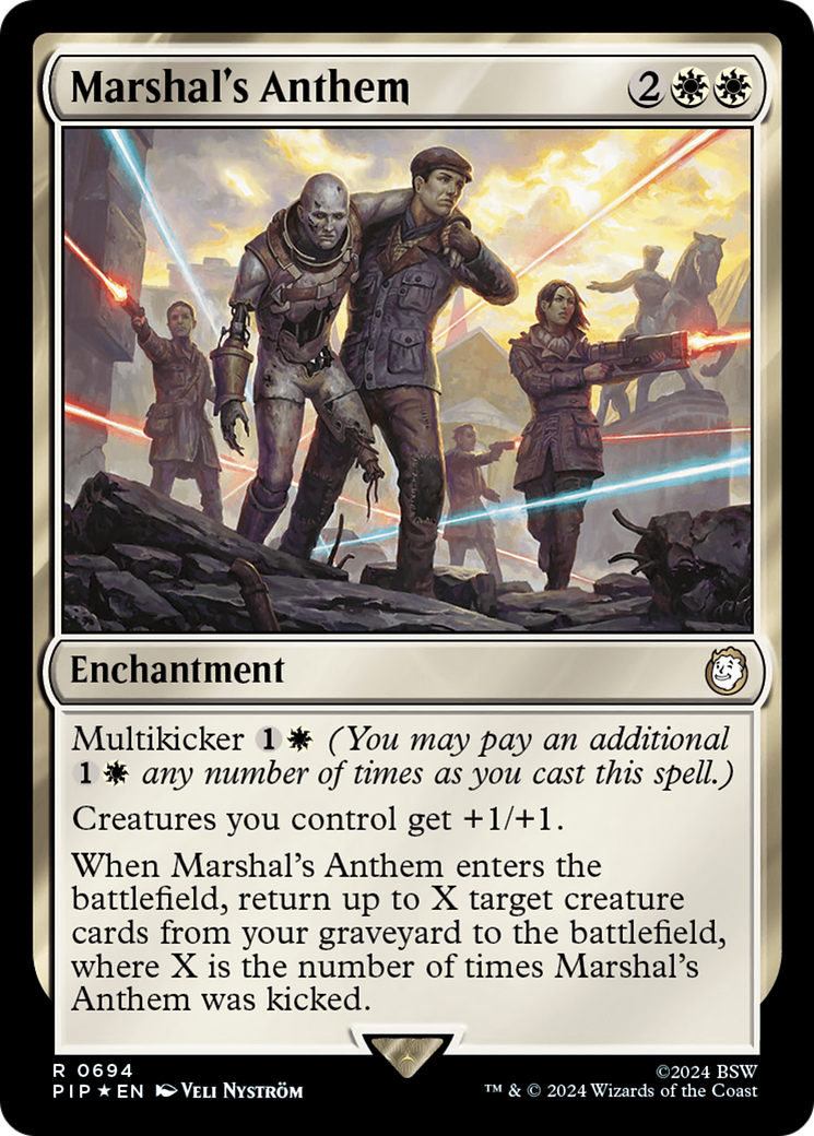 Marshal's Anthem (PIP-694) - Fallout: (Extended Art) Foil