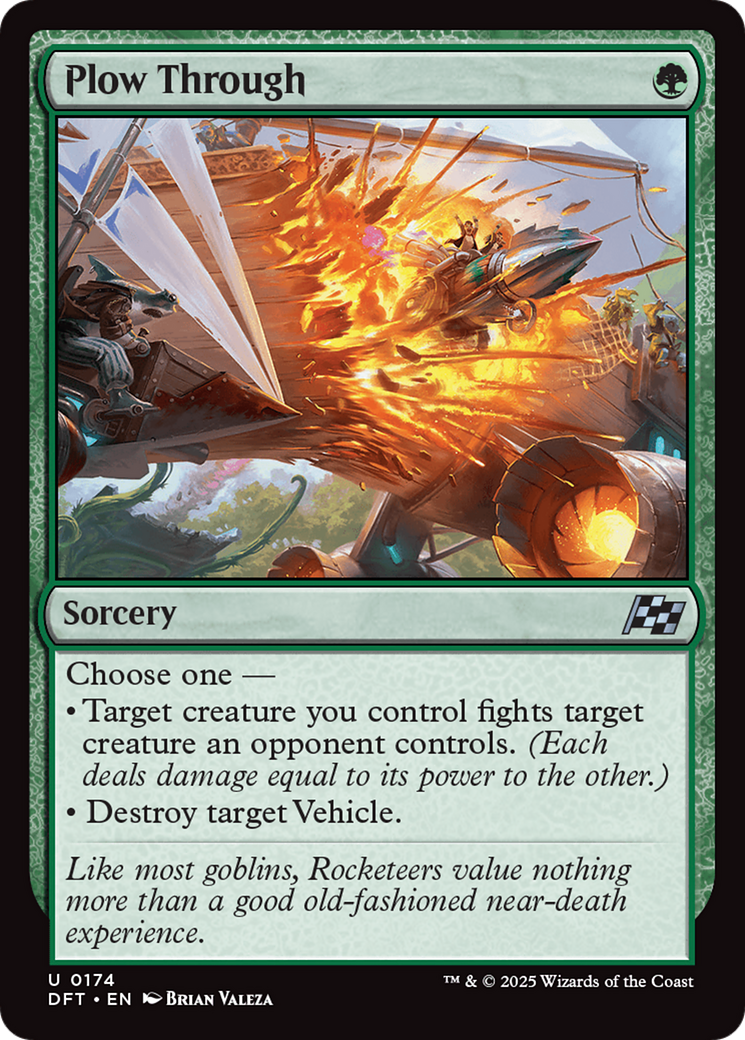 Plow Through (DFT-174) - Aetherdrift Foil