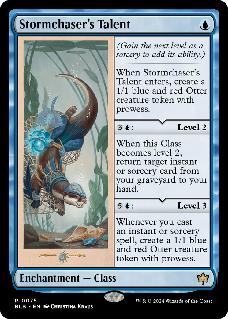 Stormchaser's Talent (BLB-075) - Bloomburrow