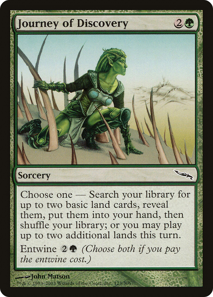 Journey of Discovery (MRD-123) - Mirrodin Foil