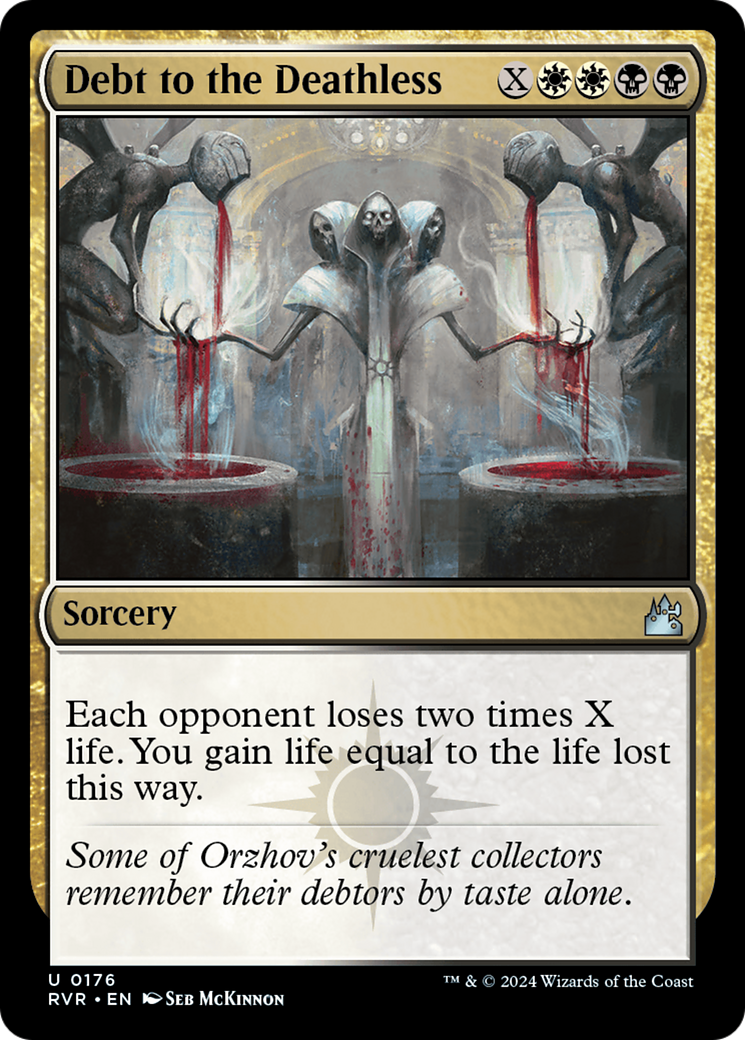 Debt to the Deathless (RVR-176) - Ravnica Remastered Foil
