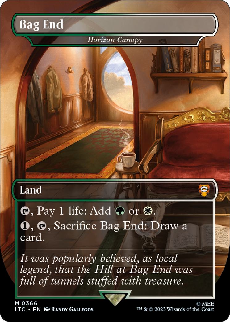 Horizon Canopy (LTC-366) - Tales of Middle-earth Commander / Bag End (Borderless) Foil