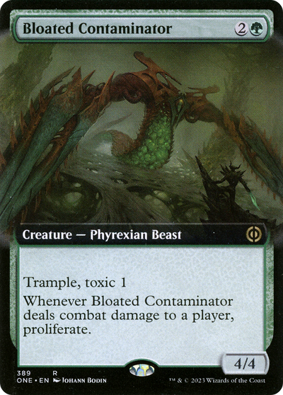 Bloated Contaminator (ONE-389) - Phyrexia: All Will Be One: (Extended Art)
