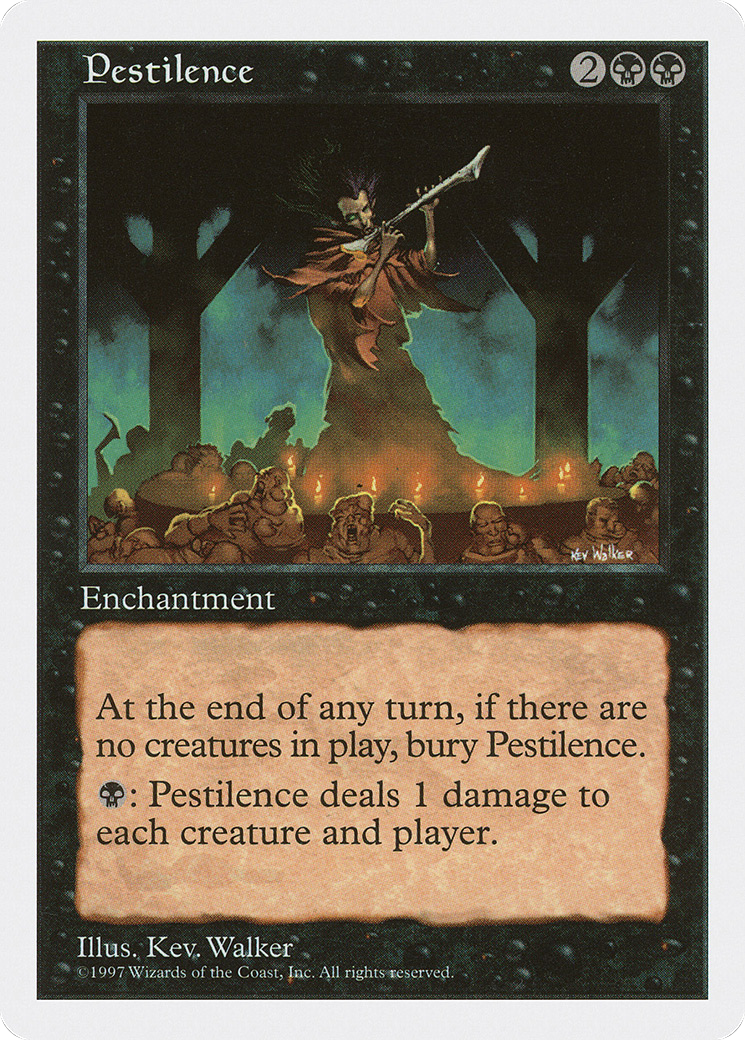 Pestilence (5ED-186) - Fifth Edition