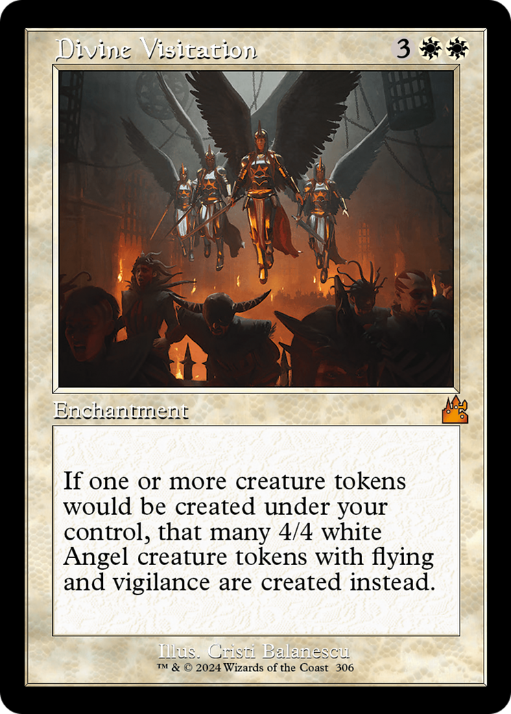 Divine Visitation (RVR-306) - Ravnica Remastered