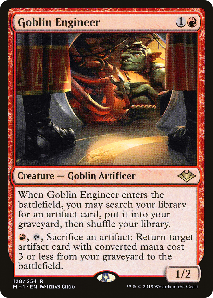 Goblin Engineer (MH1-128) - Modern Horizons Foil