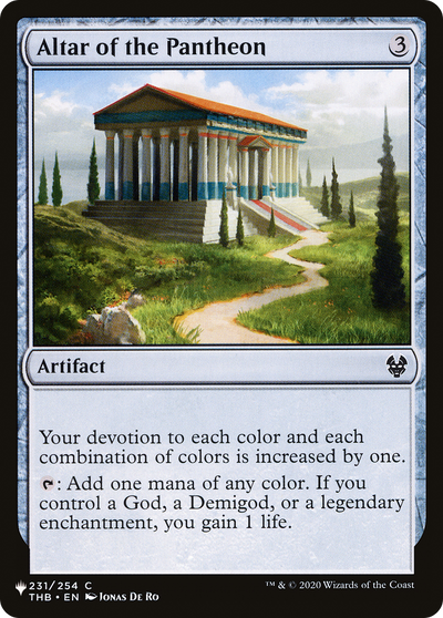 Altar of the Pantheon (LIST-THB-231) - The List
