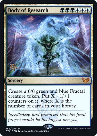 Body of Research (PRE-168S) - Strixhaven: School of Mages Promos Foil