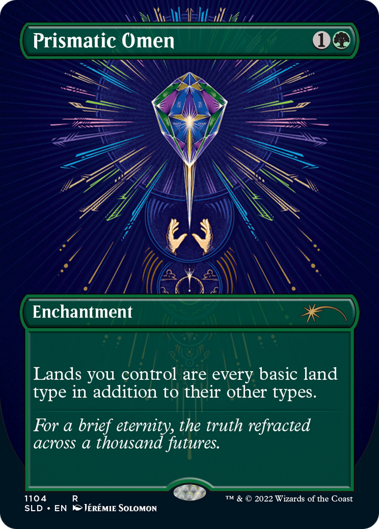 Prismatic Omen (SLD-1104) - Secret Lair Drop (Borderless)