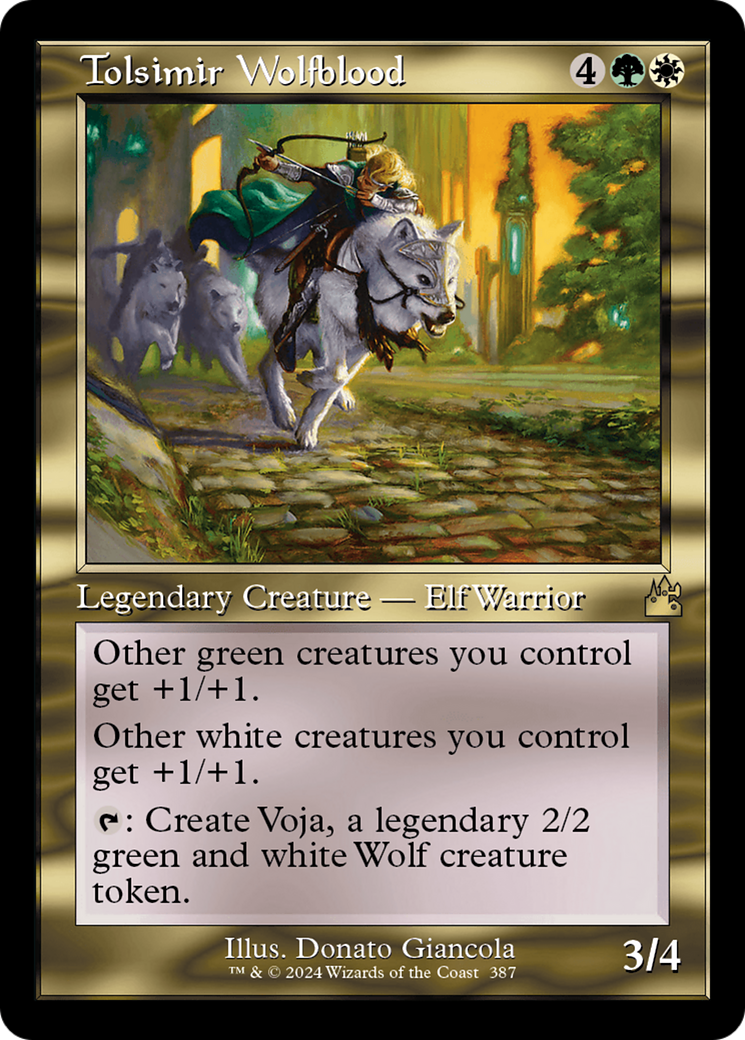 Tolsimir Wolfblood (RVR-387) - Ravnica Remastered