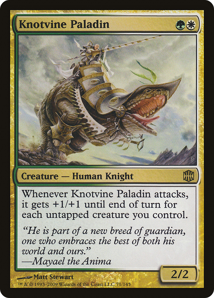 Knotvine Paladin (ARB-071) - Alara Reborn Foil