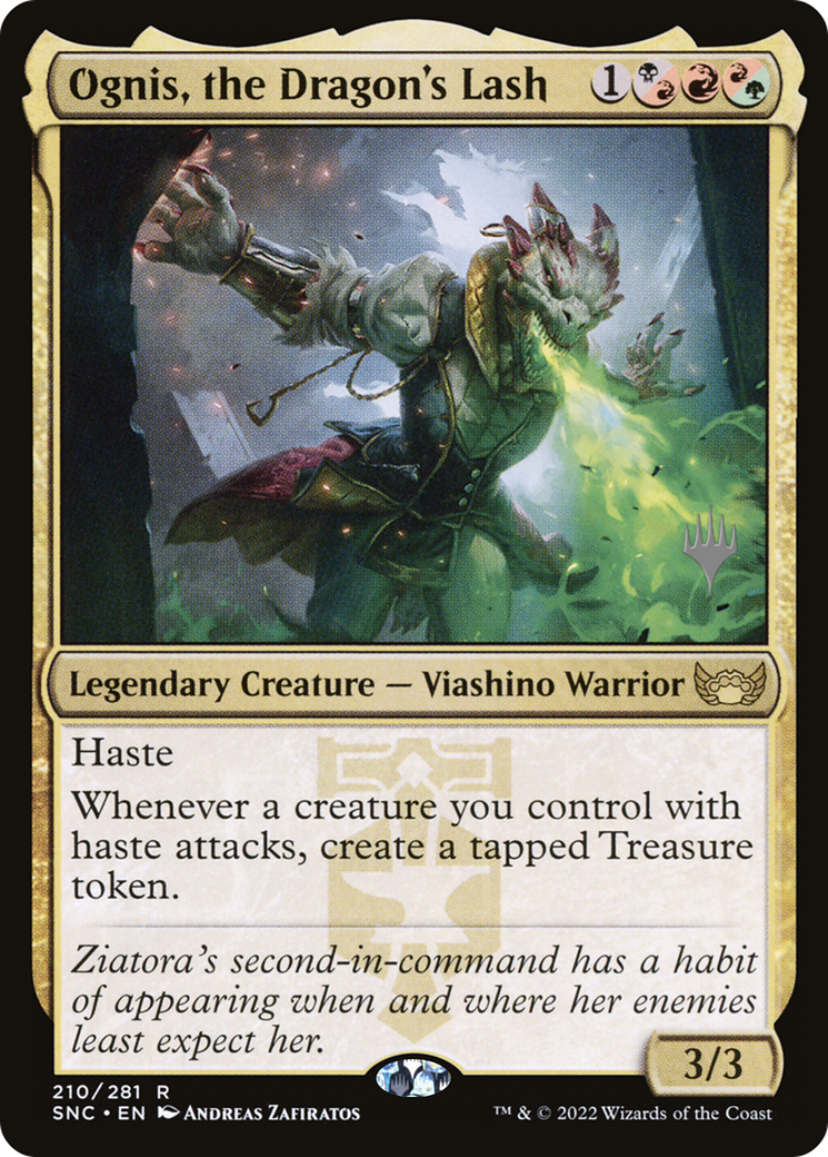 Ognis, the Dragon's Lash (PPSNC-210P) - Streets of New Capenna Promos