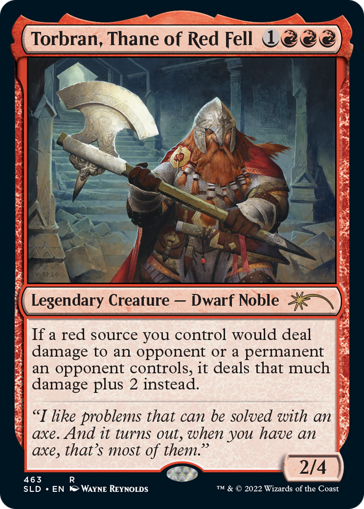 Torbran, Thane of Red Fell (SLD-463) - Secret Lair Drop Foil