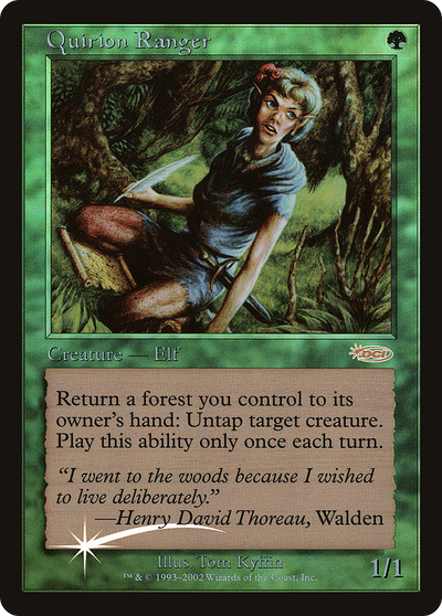 Quirion Ranger (FNM-009) - Friday Night Magic 2001 Foil