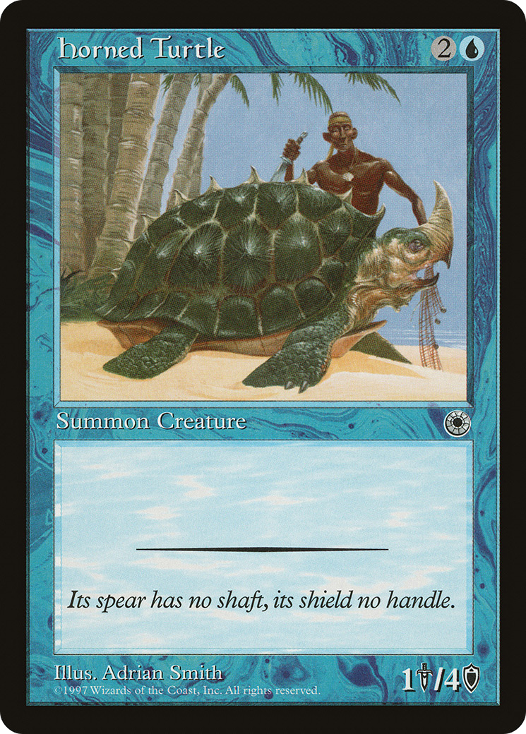 Horned Turtle (POR-) - Portal