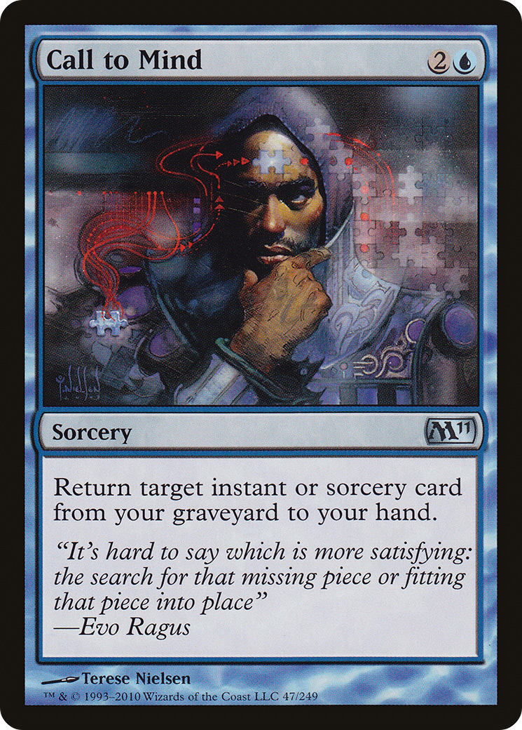 Call to Mind (M11-047) - Magic 2011 Foil