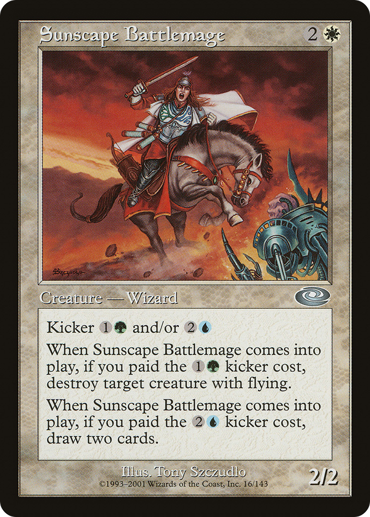 Sunscape Battlemage (PLS-016) - Planeshift Foil