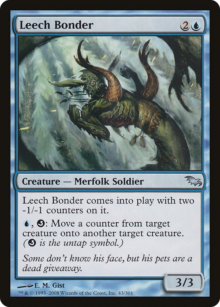 Leech Bonder (SHM-043) - Shadowmoor Foil
