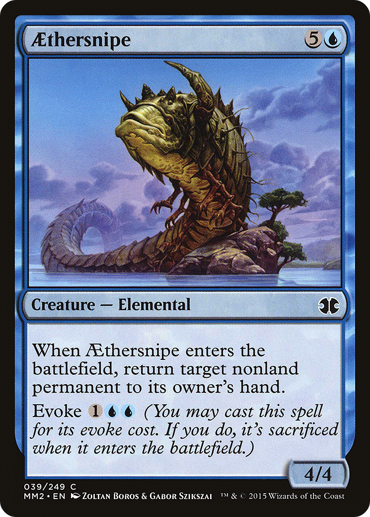 Aethersnipe (MM2-039) - Modern Masters 2015 Foil