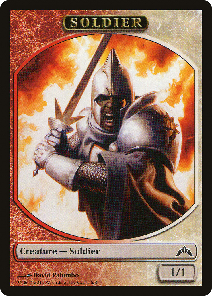 Soldier (GTC-006) - Gatecrash Tokens