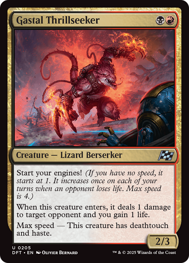 Gastal Thrillseeker (DFT-205) - Aetherdrift Foil