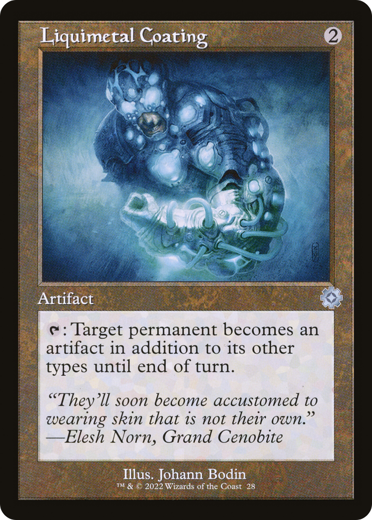 Liquimetal Coating (BRR-028) - The Brothers' War Retro Artifacts Foil