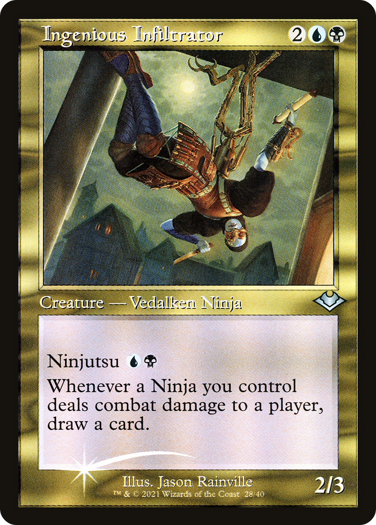 Ingenious Infiltrator (MH1-028) - Modern Horizons 1 Timeshifts Foil